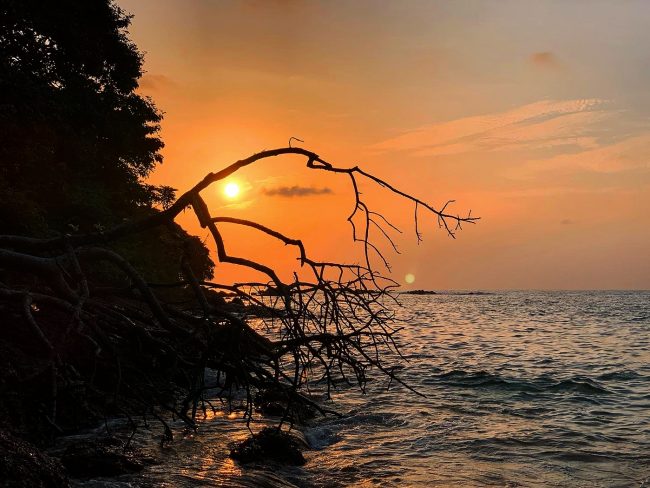 Banana Island Sunset
